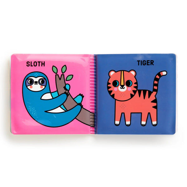 Mudpuppy Colour Magic Bath Book Set 4pk - Animals of the World