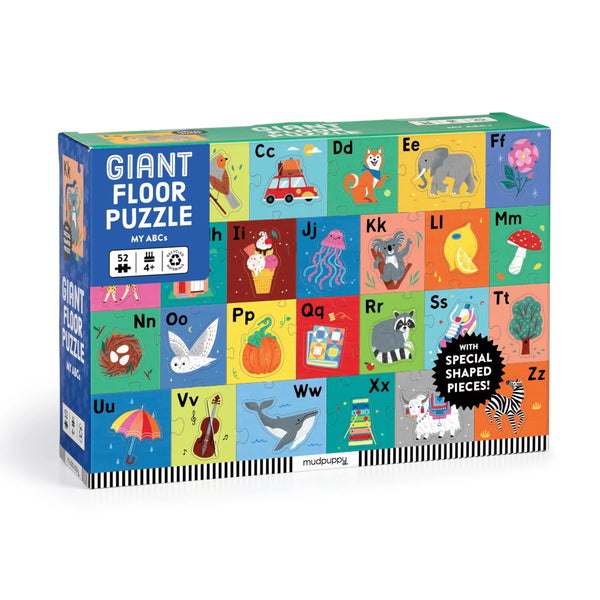 Mudpuppy 52pc Giant Floor Puzzle - My ABC's