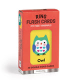 Mudpuppy Ring Flash Cards - My First Animals