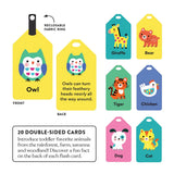 Mudpuppy Ring Flash Cards - My First Animals