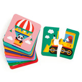Mudpuppy 2pc Match-up Puzzles - My First Vehicles