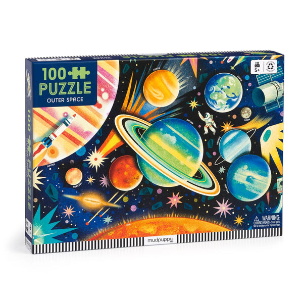 Mudpuppy 100pc Puzzle - Outer Space
