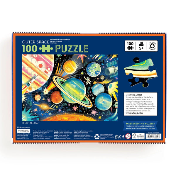 Mudpuppy 100pc Puzzle - Outer Space