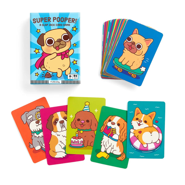 Mudpuppy Card Game - Super Pooper!