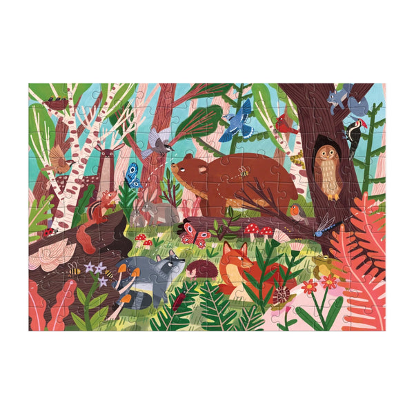 Mudpuppy 100pc Puzzle - Woodland World