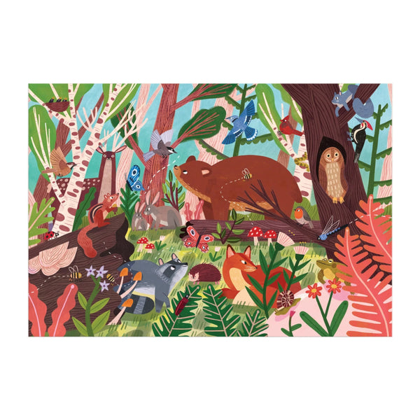 Mudpuppy 100pc Puzzle - Woodland World