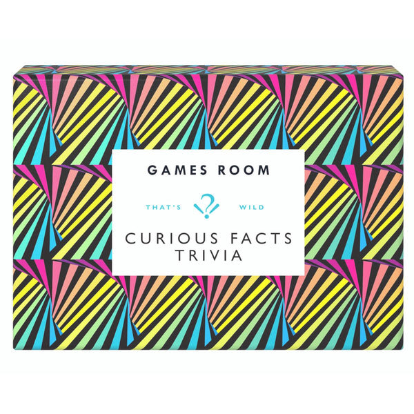 Games Room Card Game - Curious Facts Trivia