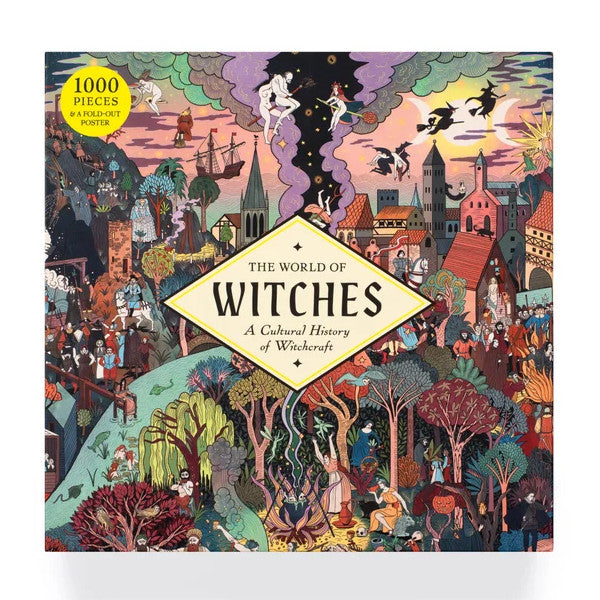 Laurence King 1000pc Puzzle - The World of Witches: A Cultural History