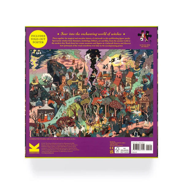 Laurence King 1000pc Puzzle - The World of Witches: A Cultural History
