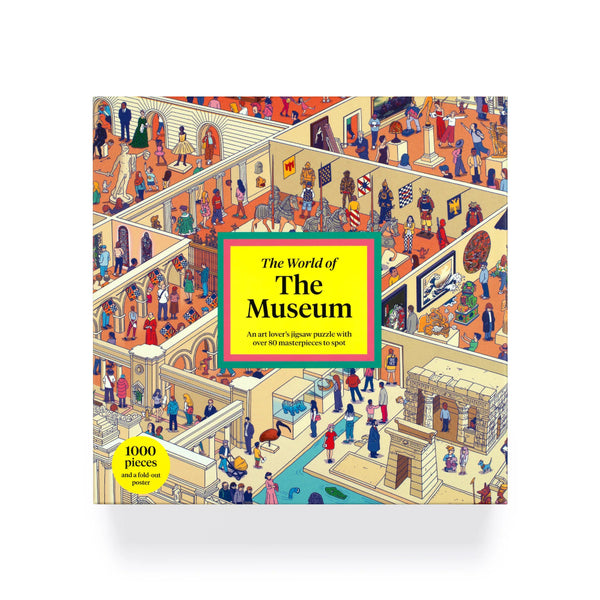 Laurence King 1000pc Puzzle - The World of the Museum