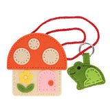 Petit Collage Mini Craft Kit: Toadstool Purse