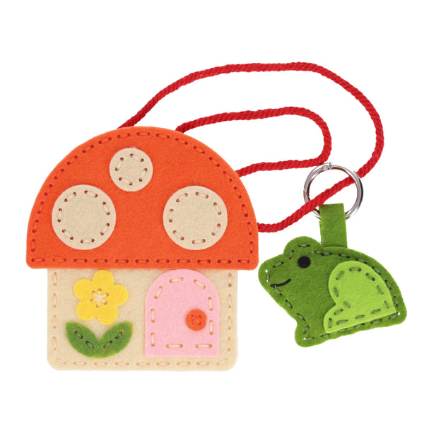 Petit Collage Mini Craft Kit: Toadstool Purse