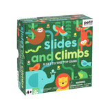 Petit Collage Board Game - Slides and Climbs: A Get to the Top Game