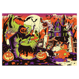 Ridley's 500pc Retro Puzzle - A Haunted Halloween