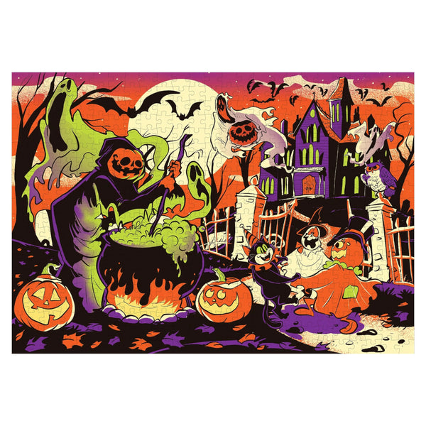 Ridley's 500pc Retro Puzzle - A Haunted Halloween