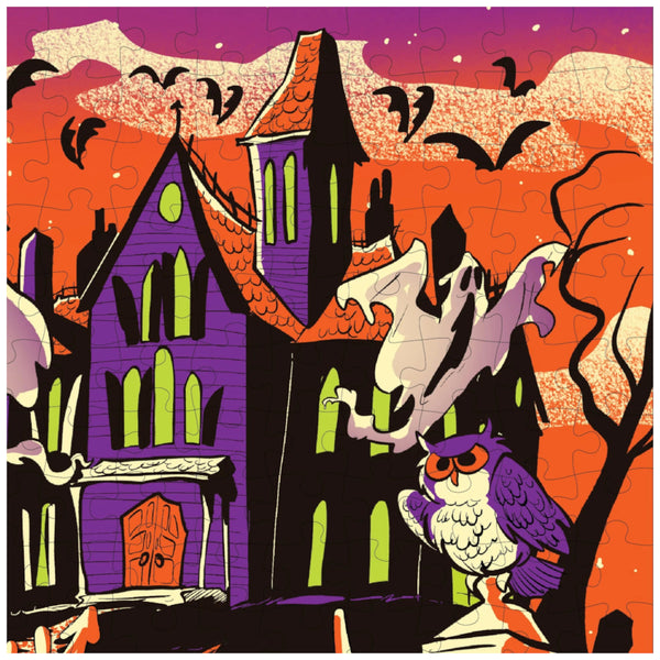 Ridley's 500pc Retro Puzzle - A Haunted Halloween