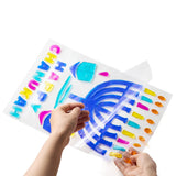 Rite Lite Chanukah Jumbo Gel Window Clings