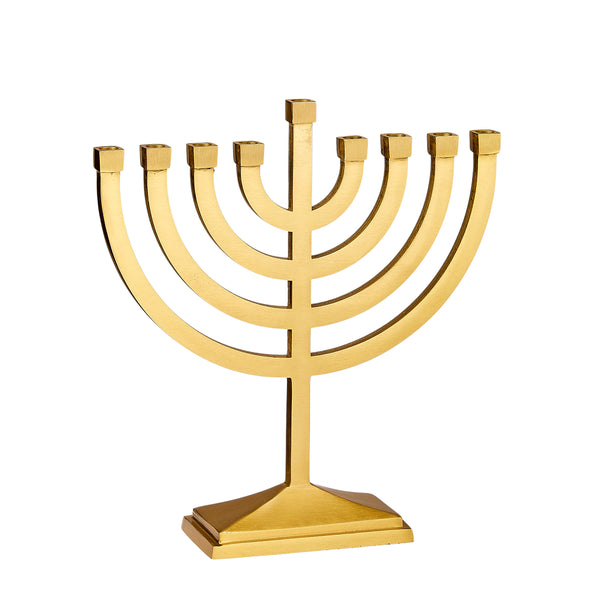 Rite Lite Traditional Satin Gold Menorah