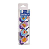 Rite Lite 4pk Hand Painted Wood Dreidels - Whimsical Foods