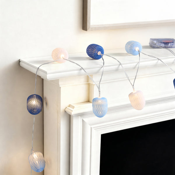 Rite Lite Blue & White Chanukah LED Light Set