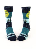 Blue Q Men's Socks - Dragons And Wizards