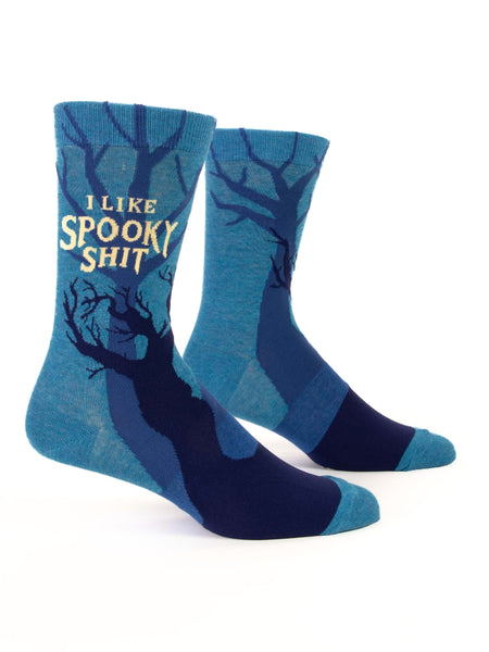 Blue Q Men's Socks - I Like Spooky