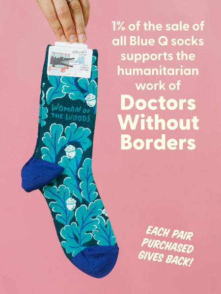 Blue Q Women's Socks - Woman Of The Woods
