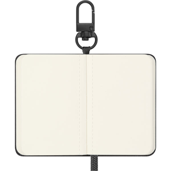 Moleskine "The Mini" Plain Hard Cover Notebook Charm - Black