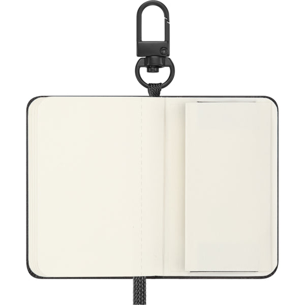 Moleskine "The Mini" Plain Hard Cover Notebook Charm - Black