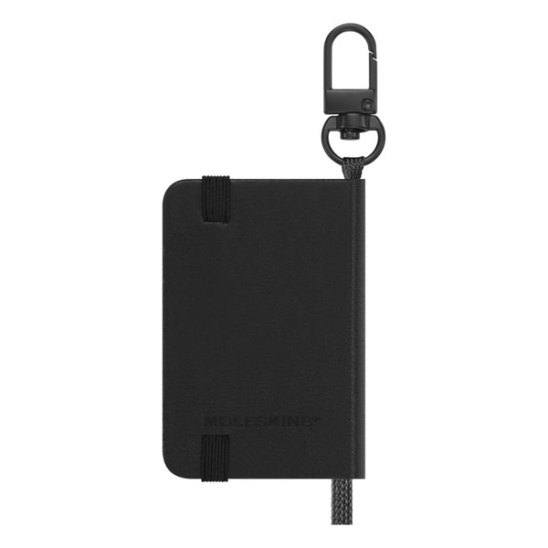 Moleskine "The Mini" Plain Hard Cover Notebook Charm - Black