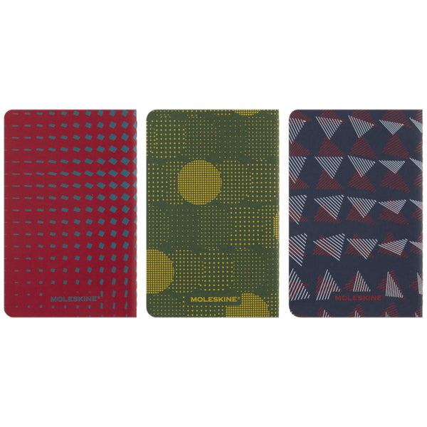 Moleskine Cahier Ruled Journals 3pk, Pocket - Ideas in Motion