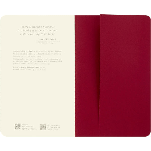 Moleskine Cahier Ruled Journals 3pk, Large - Ideas in Motion