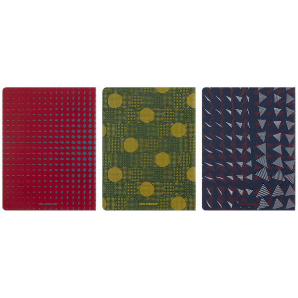 Moleskine Cahier Ruled Journals 3pk, XL - Ideas in Motion