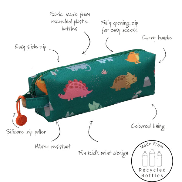 Little Lund Pencil Case - Dino