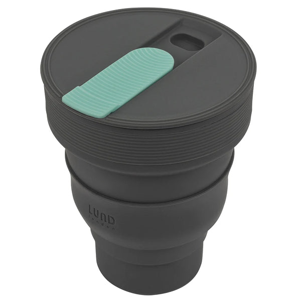 Lund Collapsible Coffee Cup - Grey