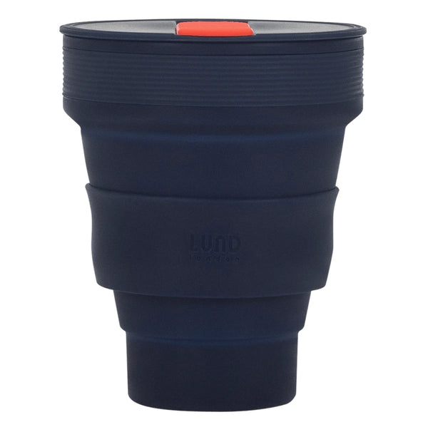 Lund Collapsible Coffee Cup - Indigo