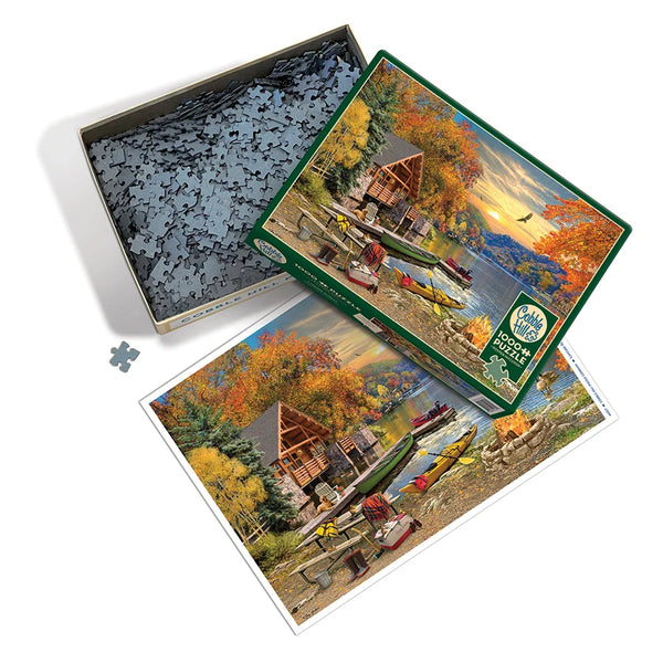 Cobble Hill 1000pc Puzzle - Lakeside Retreat
