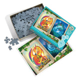 Cobble Hill 350pc Family Puzzle - Night & Day Dragon