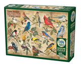Cobble Hill 1000pc Puzzle - Popular Backyard Wild Birds of North America