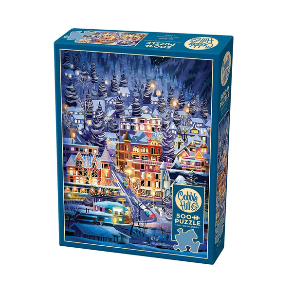 Cobble Hill 500pc Puzzle - Ski Town