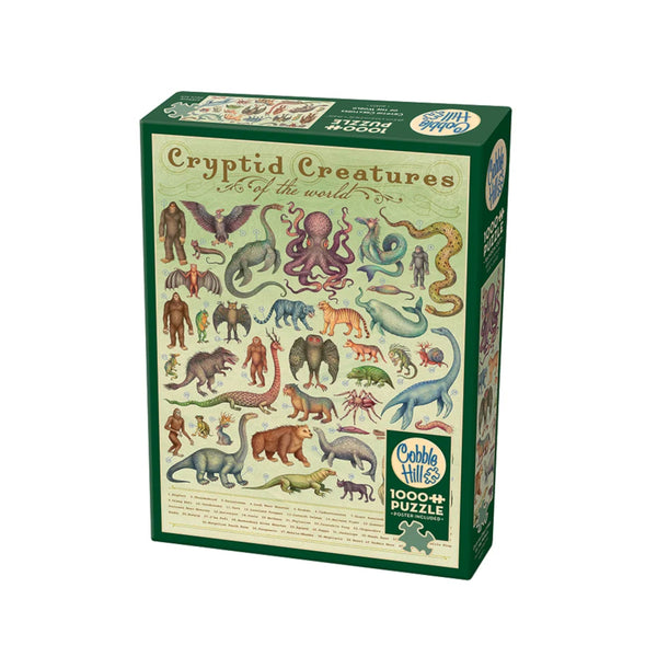 Cobble Hill 1000pc Puzzle - Cryptid Creatures