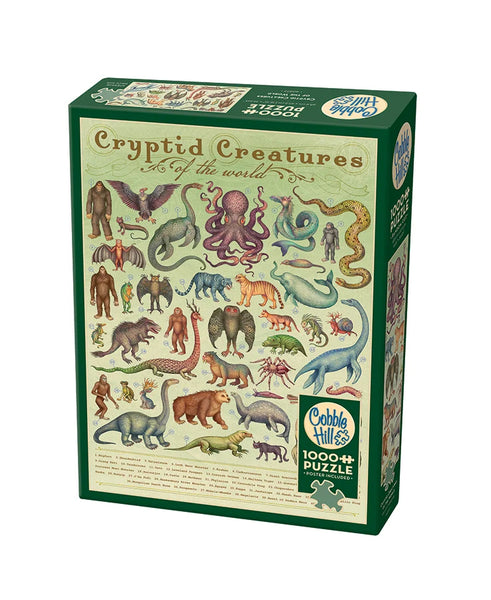 Cobble Hill 1000pc Puzzle - Cryptid Creatures