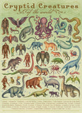 Cobble Hill 1000pc Puzzle - Cryptid Creatures