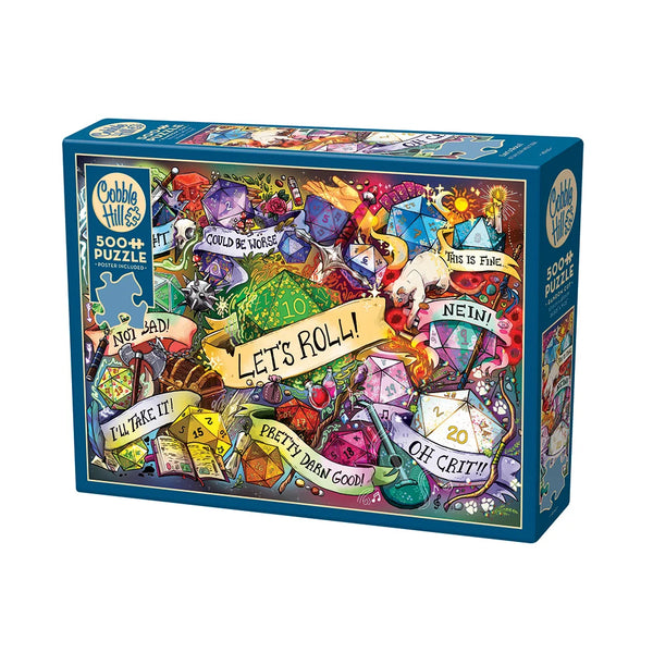Cobble Hill 500pc Puzzle - Let's Roll