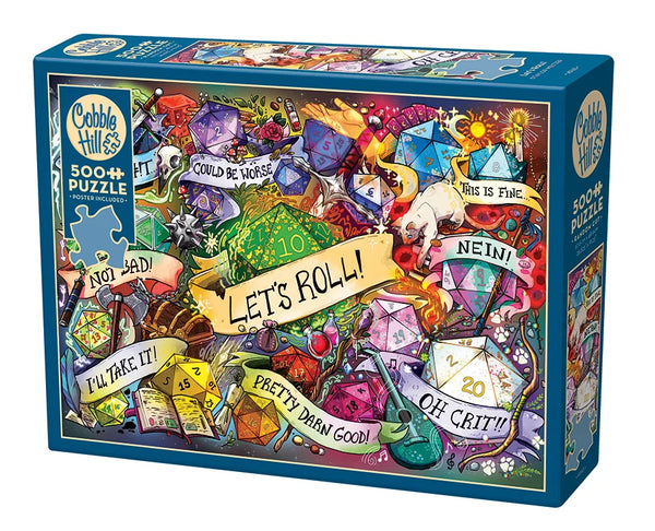 Cobble Hill 500pc Puzzle - Let's Roll
