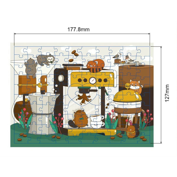 Arcadia Puzzles 99pc Mini Puzzle - Cream or Sugar
