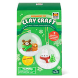 Tiger Tribe Clay Craft Ornament Kit - Bear & Bunny