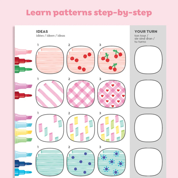 Tiger Tribe Great Big Colouring Set - Magical Mini Worlds