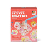 Tiger Tribe Bag Charm Kit - Kawaii Sticker Craft Kit