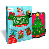 Ooly Scratch & Scribble Mini Window Banner Kit - Festive Friends